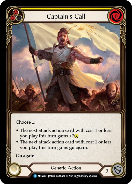 Captain's Call (Yellow) [MON - MON261]