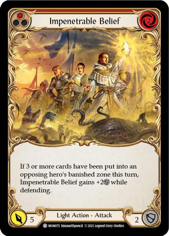Impenetrable Belief (Red) [MON - MON075]