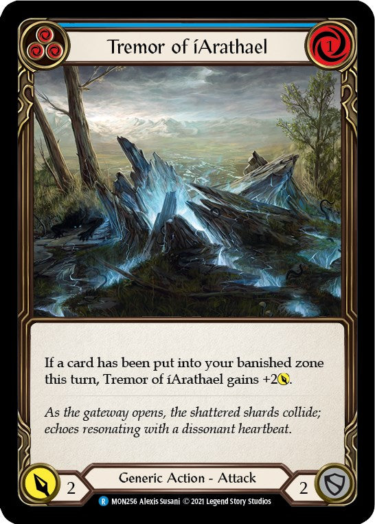Tremor of iArathael (Blue) [MON - MON256]