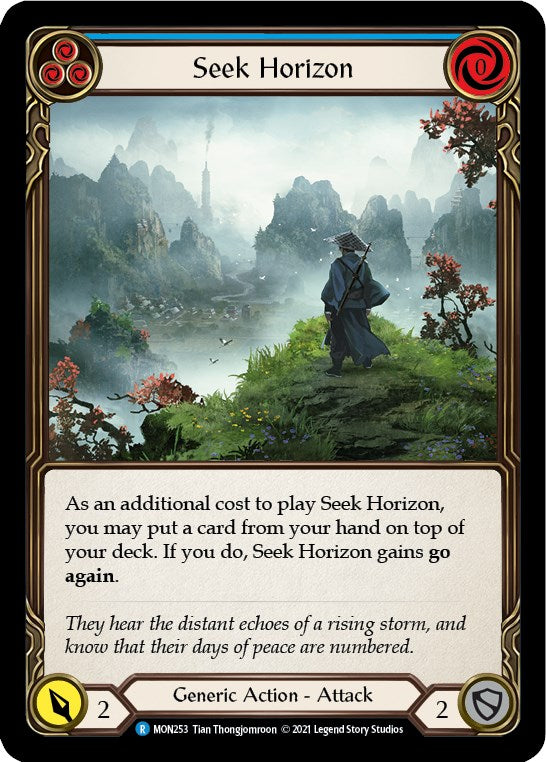 Seek Horizon (Blue) [MON - MON253]