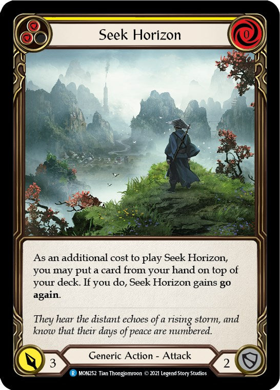 Seek Horizon (Yellow) [MON - MON252]