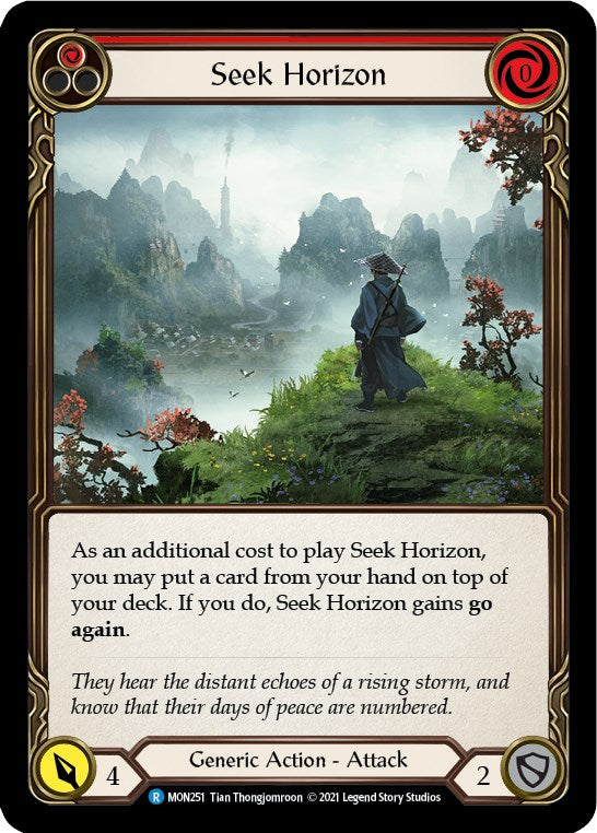 Seek Horizon (Red) [MON - MON251]