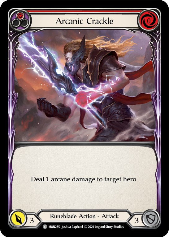 Arcanic Crackle (Red) [MON - MON235]