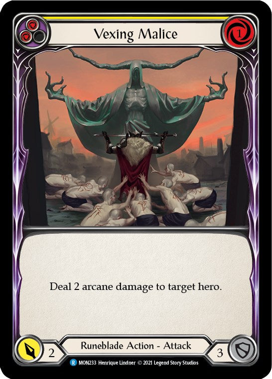 Vexing Malice (Yellow) [MON - MON233]