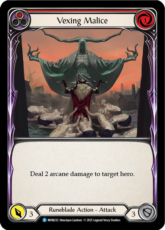 Vexing Malice (Red) [MON - MON232]