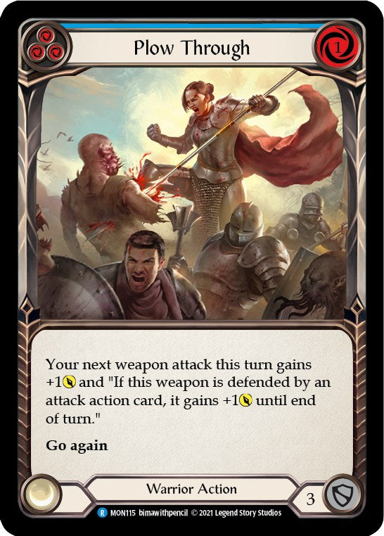 Plow Through (Blue) [MON - MON115]