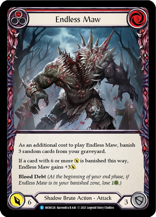 Endless Maw (Red) [MON - MON126]