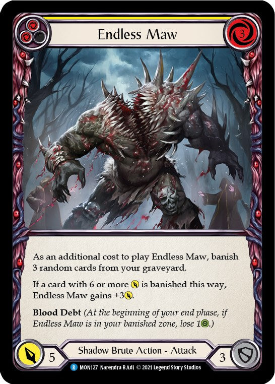 Endless Maw (Yellow) [MON - MON127]