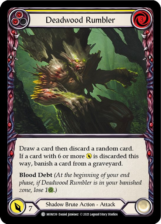 Deadwood Rumbler (Yellow) [MON - MON139]