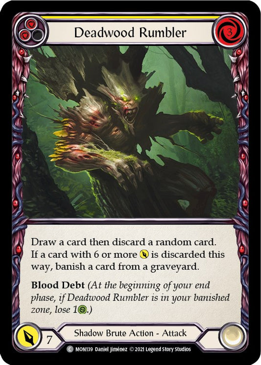 Deadwood Rumbler (Yellow) [MON - MON139]