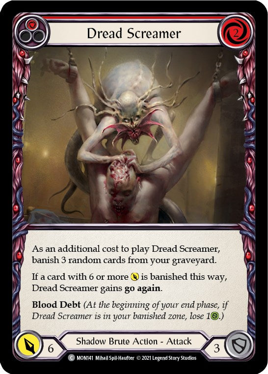 Dread Screamer (Red) [MON - MON141]