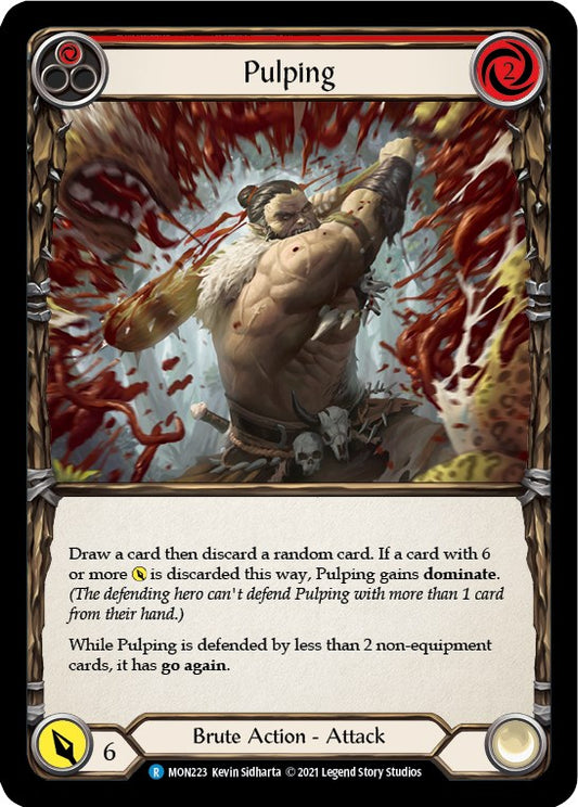 Pulping (Red) [MON - MON223]