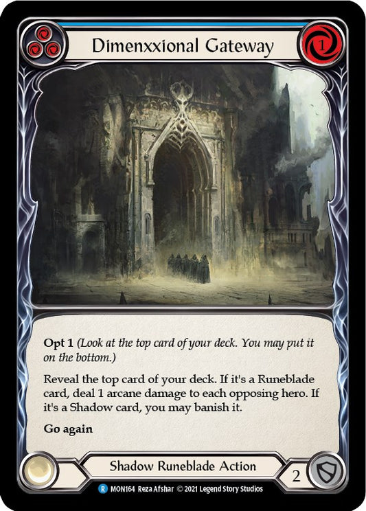 Dimenxxional Gateway (Blue) [MON - MON164]