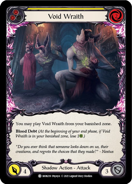 Void Wraith (Yellow) [MON - MON210]