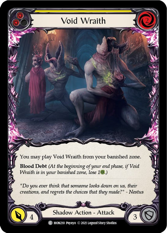 Void Wraith (Yellow) [MON - MON210]