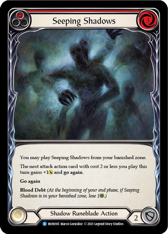 Seeping Shadows (Red) [MON - MON165]