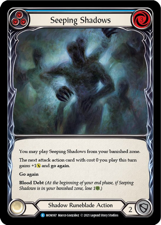 Seeping Shadows (Blue) [MON - MON167]