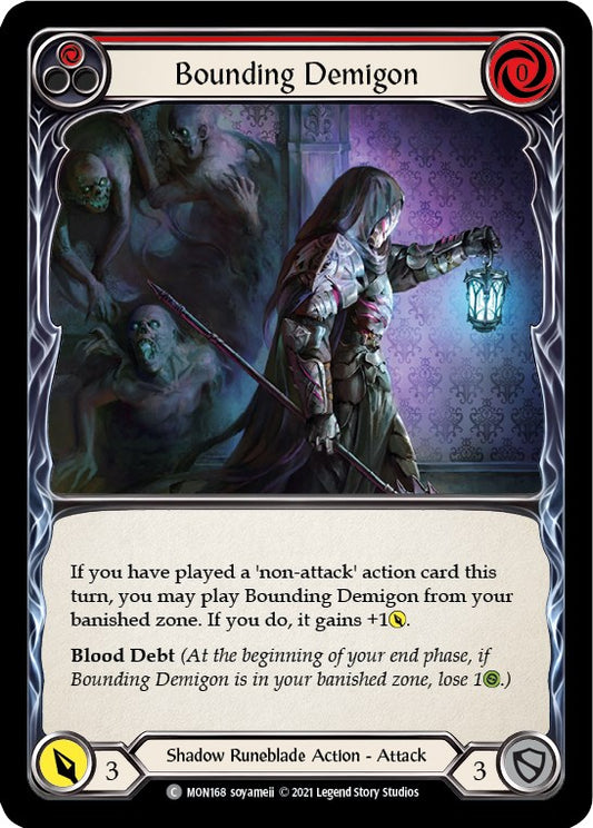 Bounding Demigon (Red) [MON - MON168]