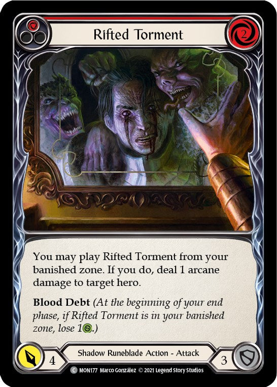 Rifted Torment (Red) [MON - MON177]