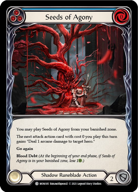 Seeds of Agony (Blue) [MON - MON185]