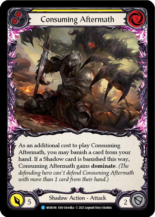 Consuming Aftermath (Yellow) [MON - MON196]