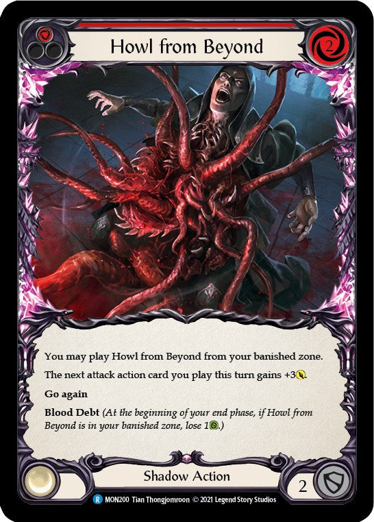 Howl from Beyond (Red) [MON - MON200]
