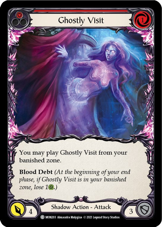 Ghostly Visit (Red) [MON - MON203]