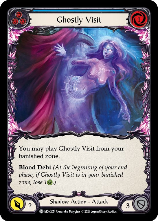 Ghostly Visit (Blue) [MON - MON205]