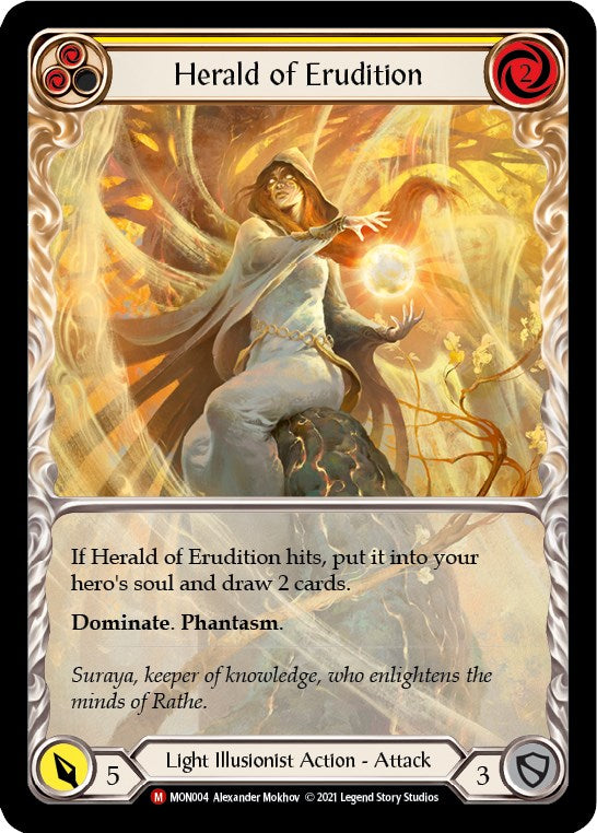 Herald of Erudition (Extended Art) [MON - MON004]