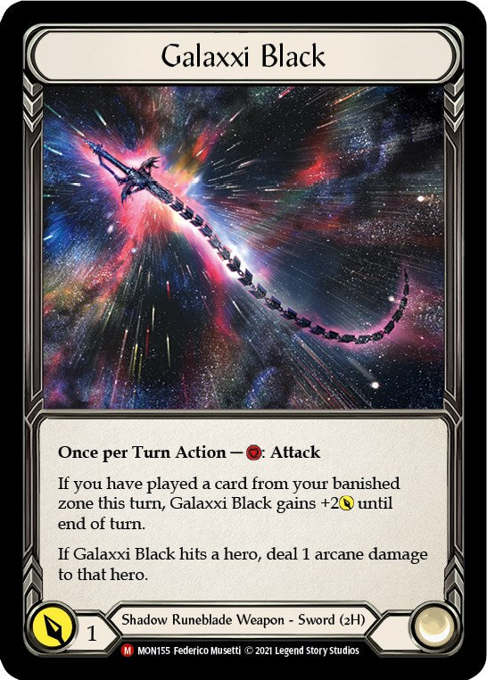 Galaxxi Black (Alternate Art) [MON - MON155]