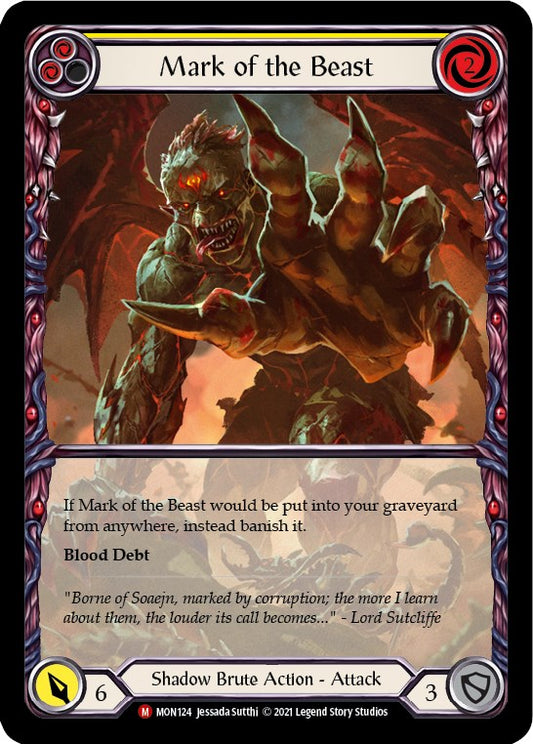 Mark of the Beast (Extended Art) [MON - MON124]