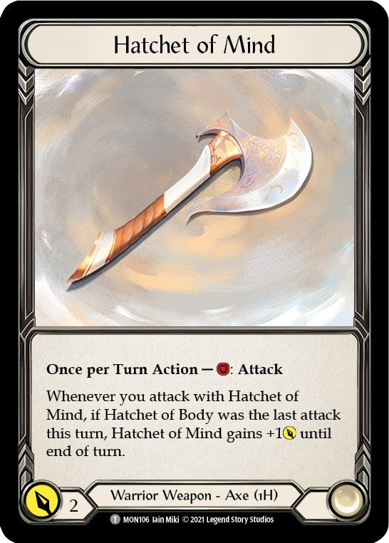 Hatchet of Mind // Spectral Shield [MON - MON106 // MON104]