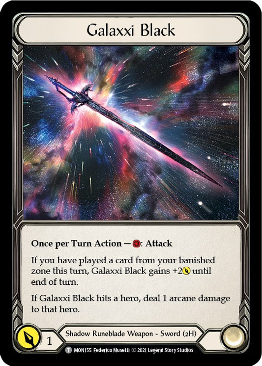 Galaxxi Black // Soul Shackle [MON - MON155 // MON186]