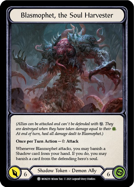 Blasmophet, the Soul Harvester // Ursur, the Soul Reaper [MON - MON219 / MON220]
