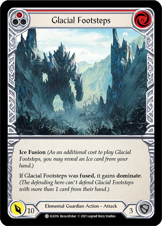 Glacial Footsteps (Red) [ELE - ELE016]