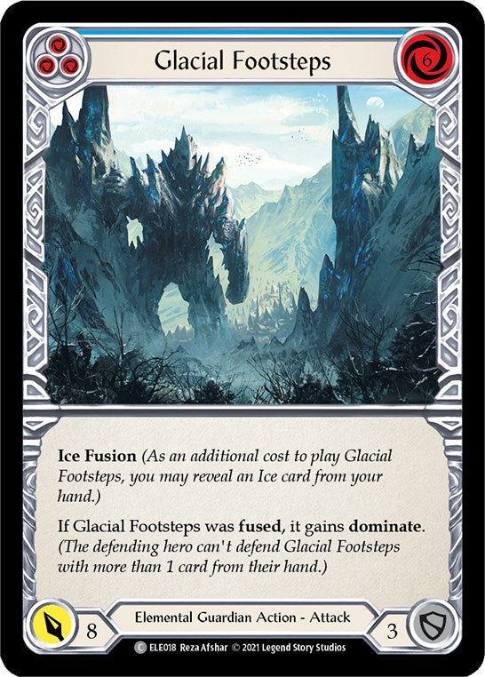 Glacial Footsteps (Blue) [ELE - ELE018]