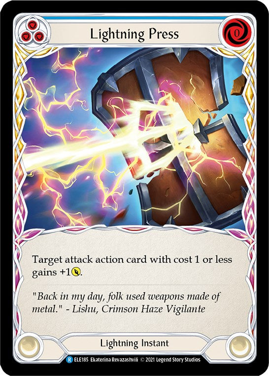 Lightning Press (Blue) [ELE - ELE185]