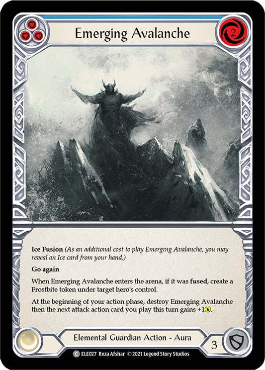 Emerging Avalanche (Blue) [ELE - ELE027]
