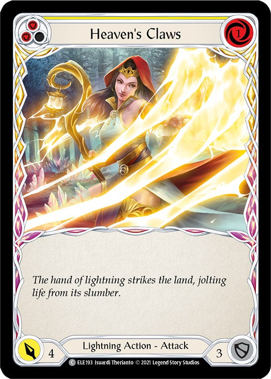 Heaven's Claws (Yellow) [ELE - ELE193]
