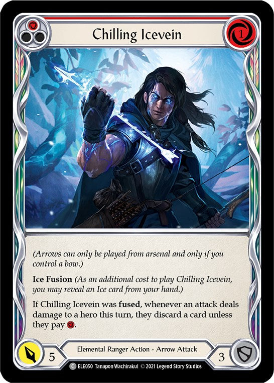 Chilling Icevein (Red) [ELE - ELE050]