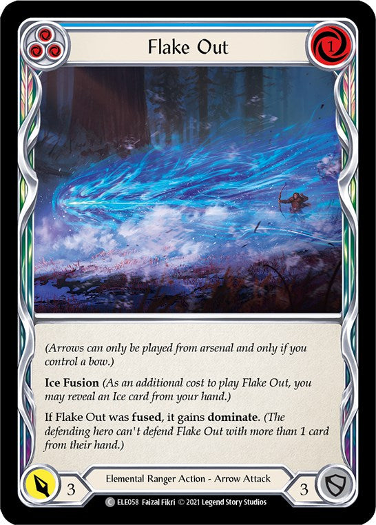 Flake Out (Blue) [ELE - ELE058]