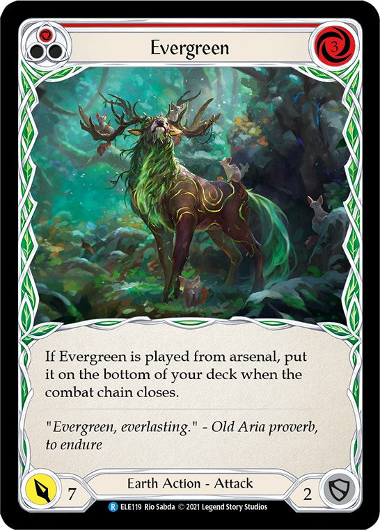 Evergreen (Red) [ELE - ELE119]