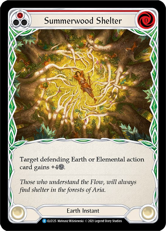 Summerwood Shelter (Red) [ELE - ELE125]