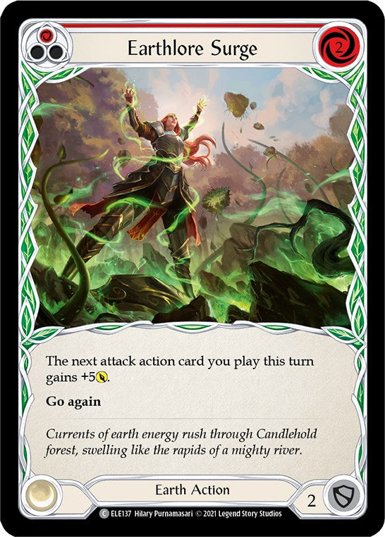 Earthlore Surge (Red) [ELE - ELE137]