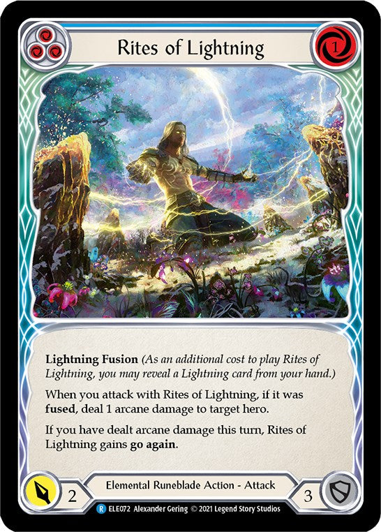 Rites of Lightning (Blue) [ELE - ELE072]