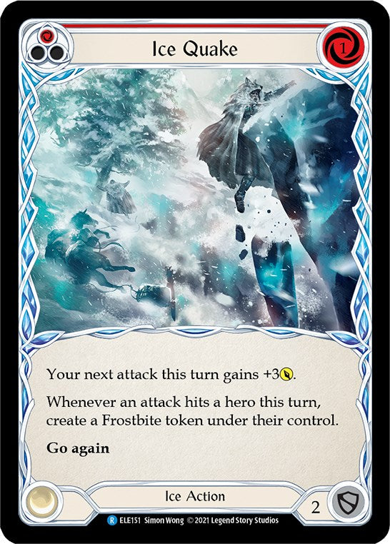 Ice Quake (Red) [ELE - ELE151]