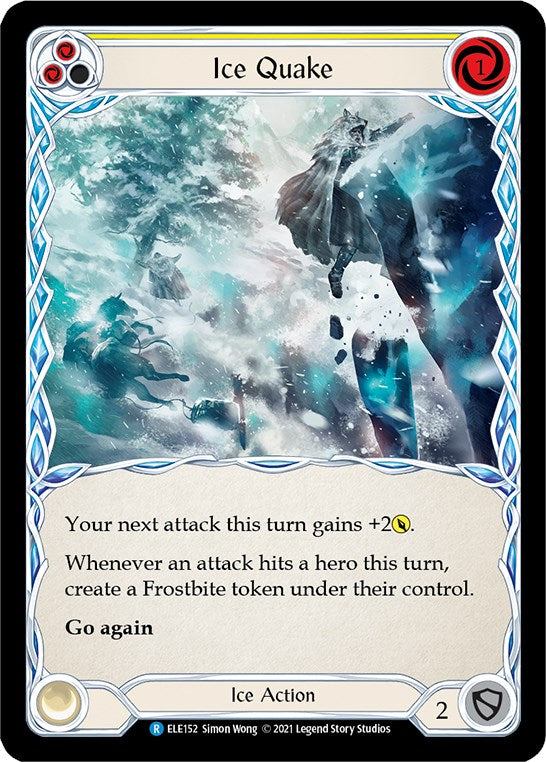 Ice Quake (Yellow) [ELE - ELE152]
