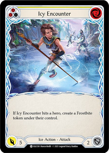 Icy Encounter (Yellow) [ELE - ELE158]