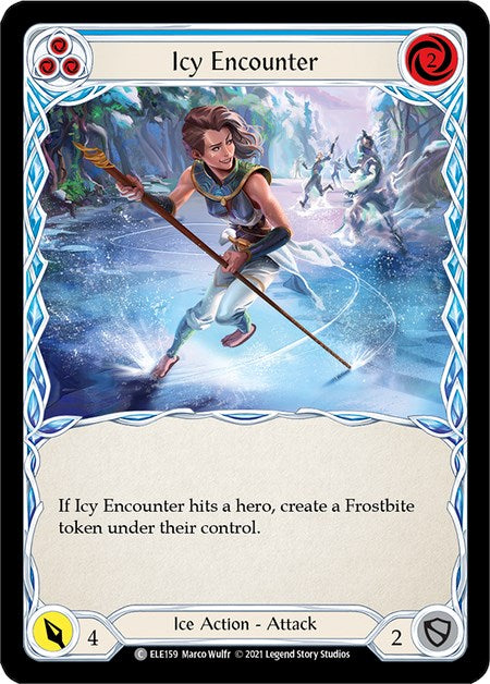Icy Encounter (Blue) [ELE - ELE159]