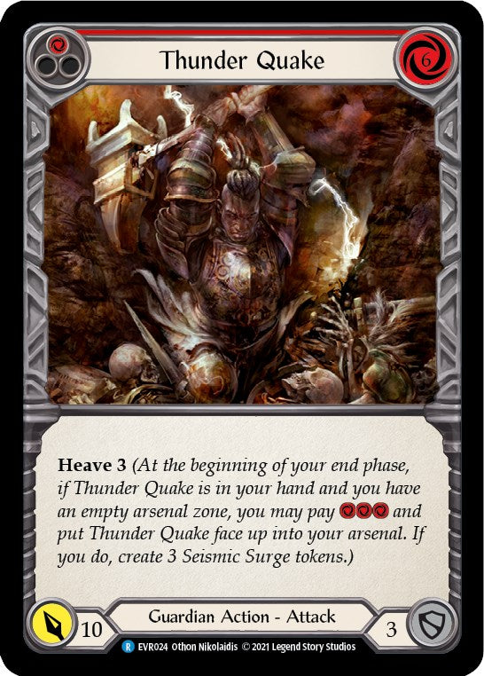 Thunder Quake (Red) [EVR - EVR024]